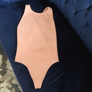 Wilfred Pale Pink Women’s One-Piece Thong Bodysuit